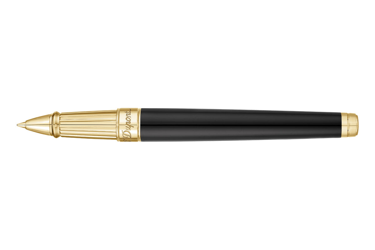 S.T. Dupont D Line Large Black/Gold Rollerball